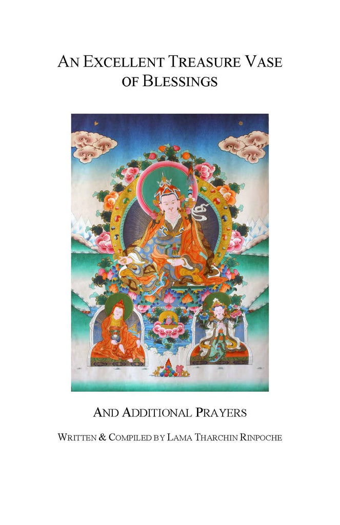 Excellent Treasure Vase of Blessings Text