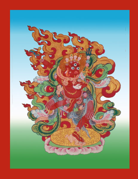 Lion-Faced Dakini with Hand-Clapping (Seng Dong T'hal-Deb) mp4 & mp3