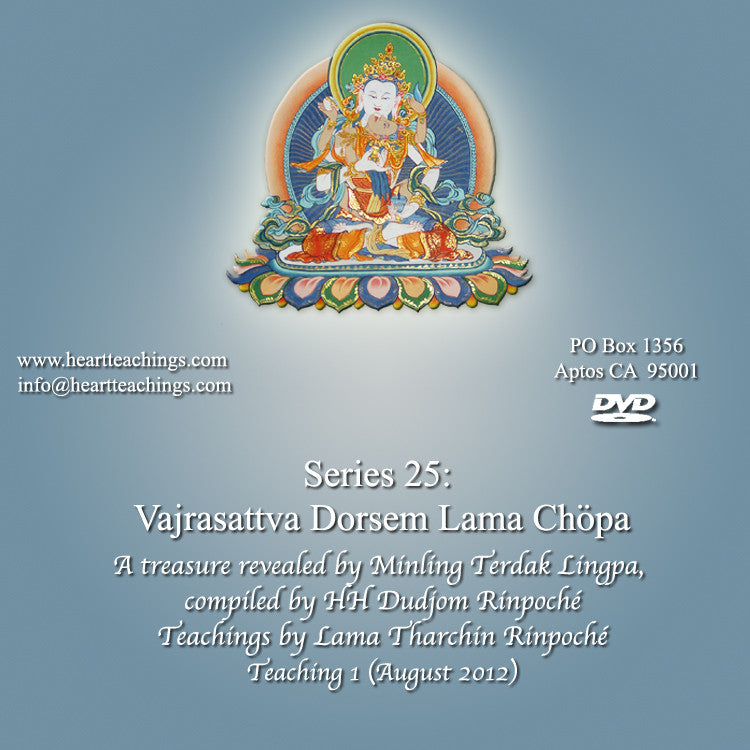 Vajrasattva Dorsem Lama Chopa (The Chariot of Great Merit) (Series 25) DVDs