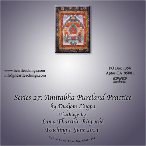 Amitabha Pureland Practice by Dudjom Lingpa (Series 27) DVDs